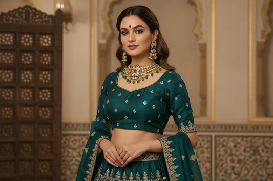 Multicolor Amala Jadau Choker Set