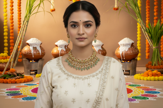 Multicolor Ranchi Choker Set