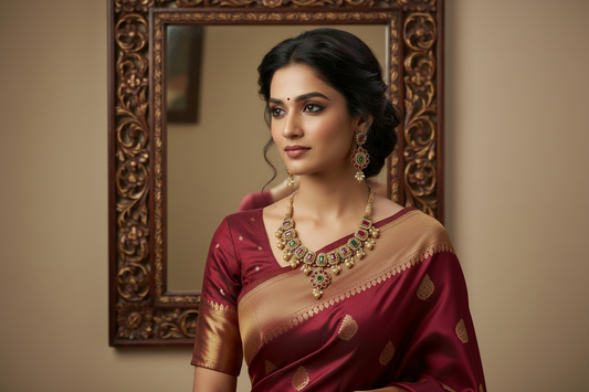 Multicolor Sindhu Necklace Set