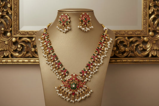 Multicolor Pragya Necklace Set