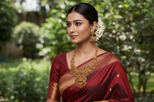 Golden Meera necklace Set