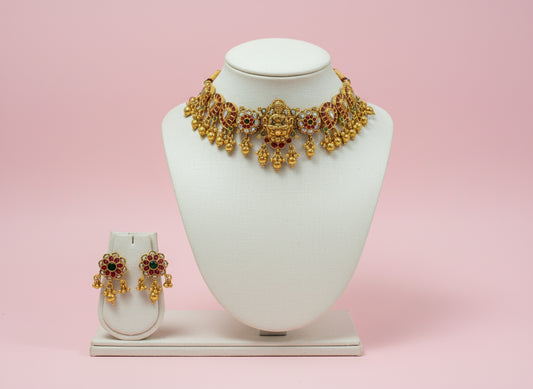 Golden Vaanya Choker set