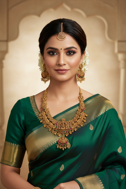 Golden Mila Temple Necklace Set