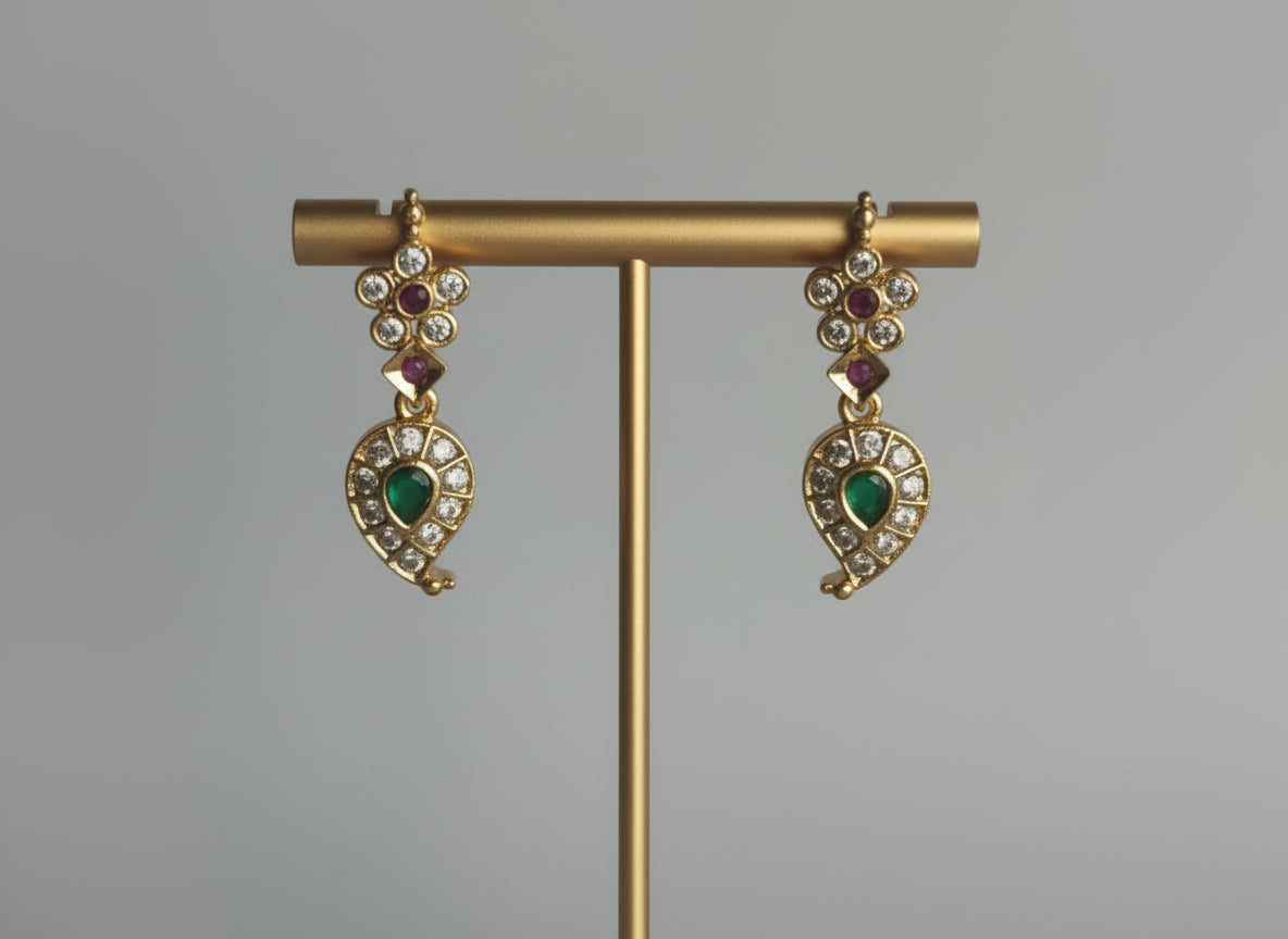 Golden Vaishali Necklace Set