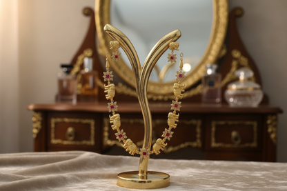 Magenta Jahnavi Necklace Set