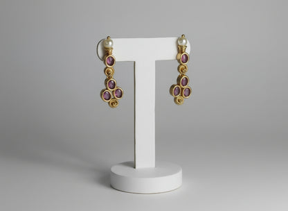 Magenta Saanvi Necklace Set