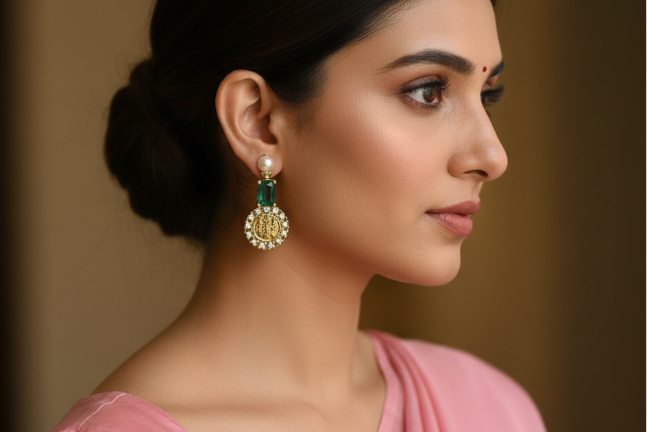 Multicolor Manaswini Ramparivar Necklace Set