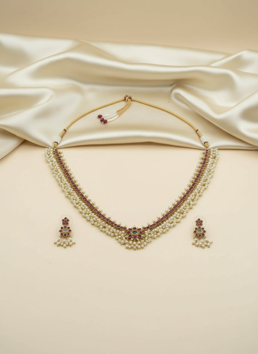 Multicolor Navi Necklace Set