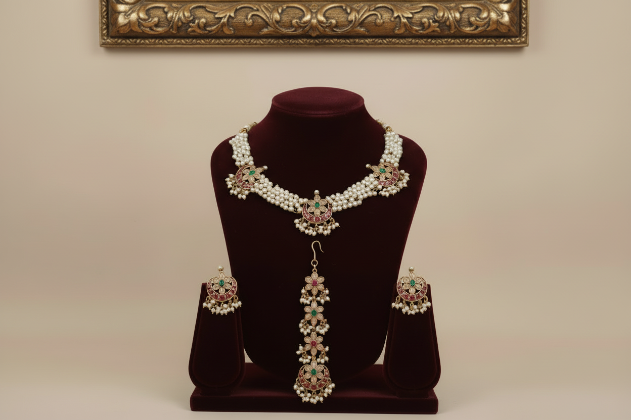 Multicolor Sahara Necklace Set