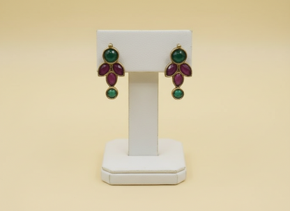 Purple Adra Necklace set