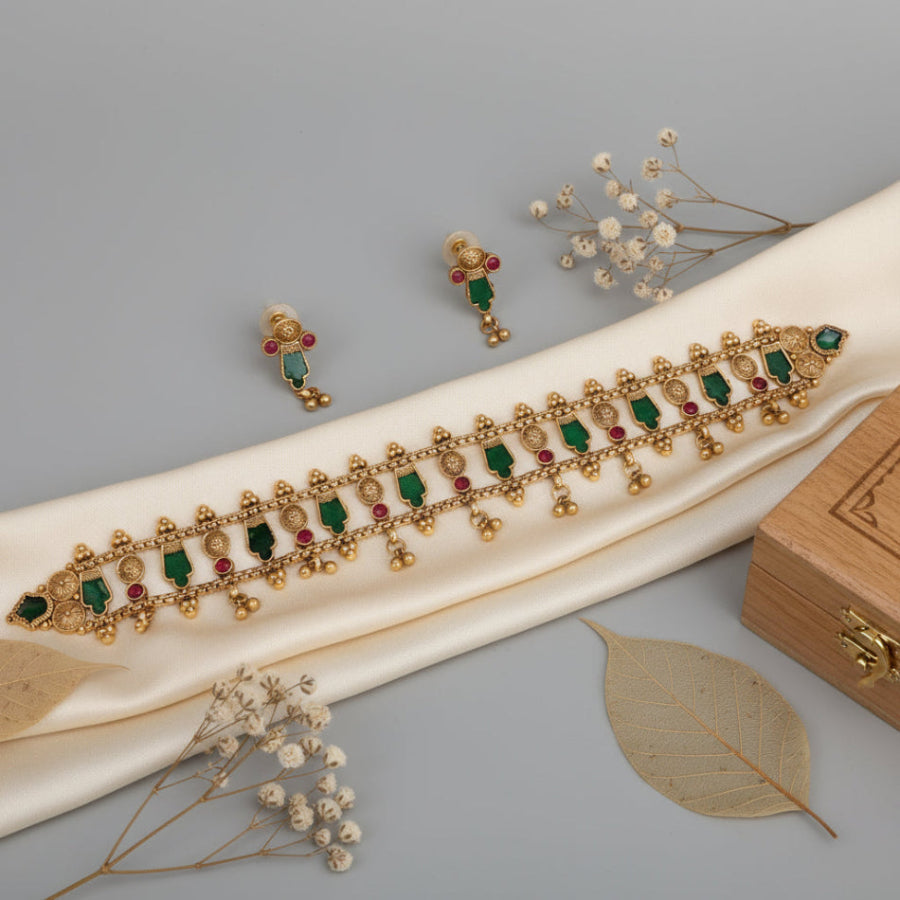 Multicolor Kashvi Choker Set