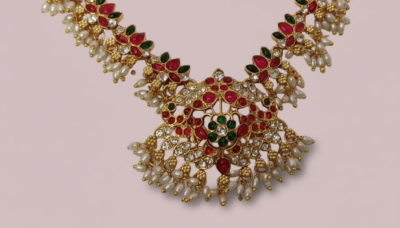 Multicolor Pragya Necklace Set