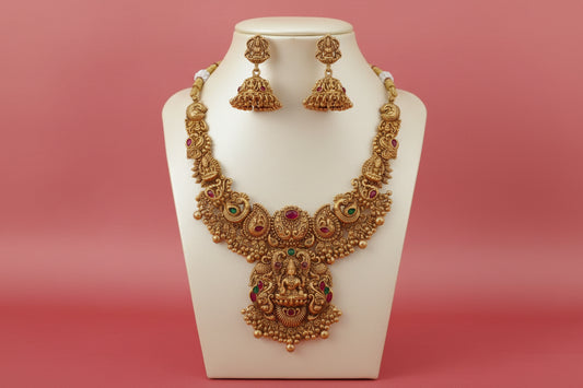 Golden Meera necklace Set