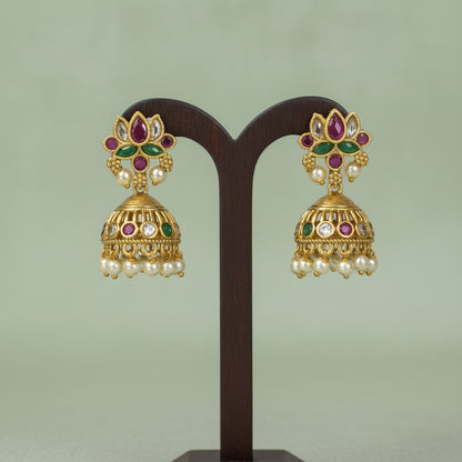 Multicolor Maya Lotus Hasli Set