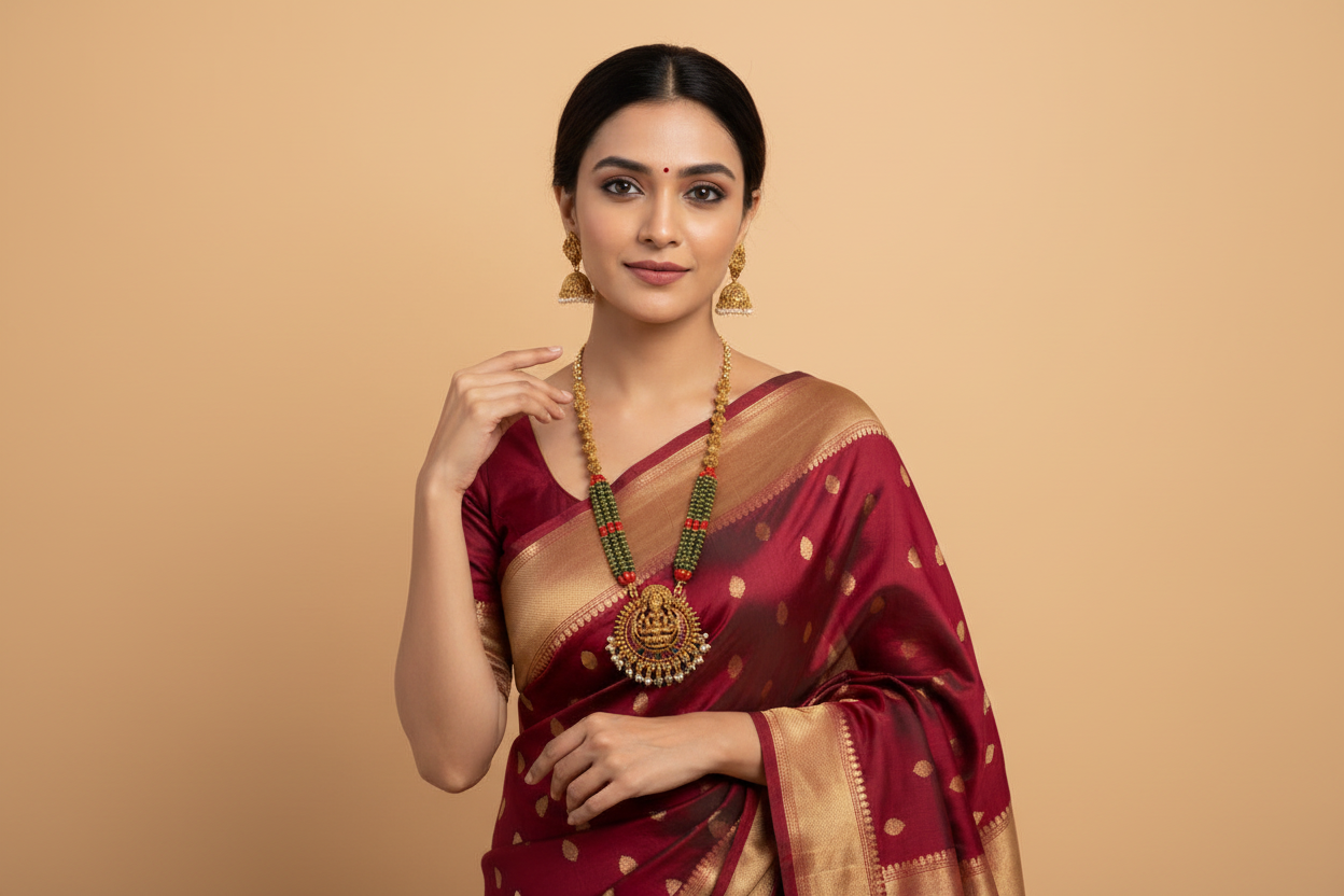 Multicolor Jiya Mala set