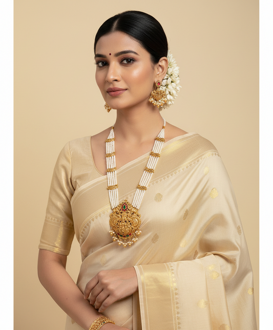 White Shivaya Jewelry Set